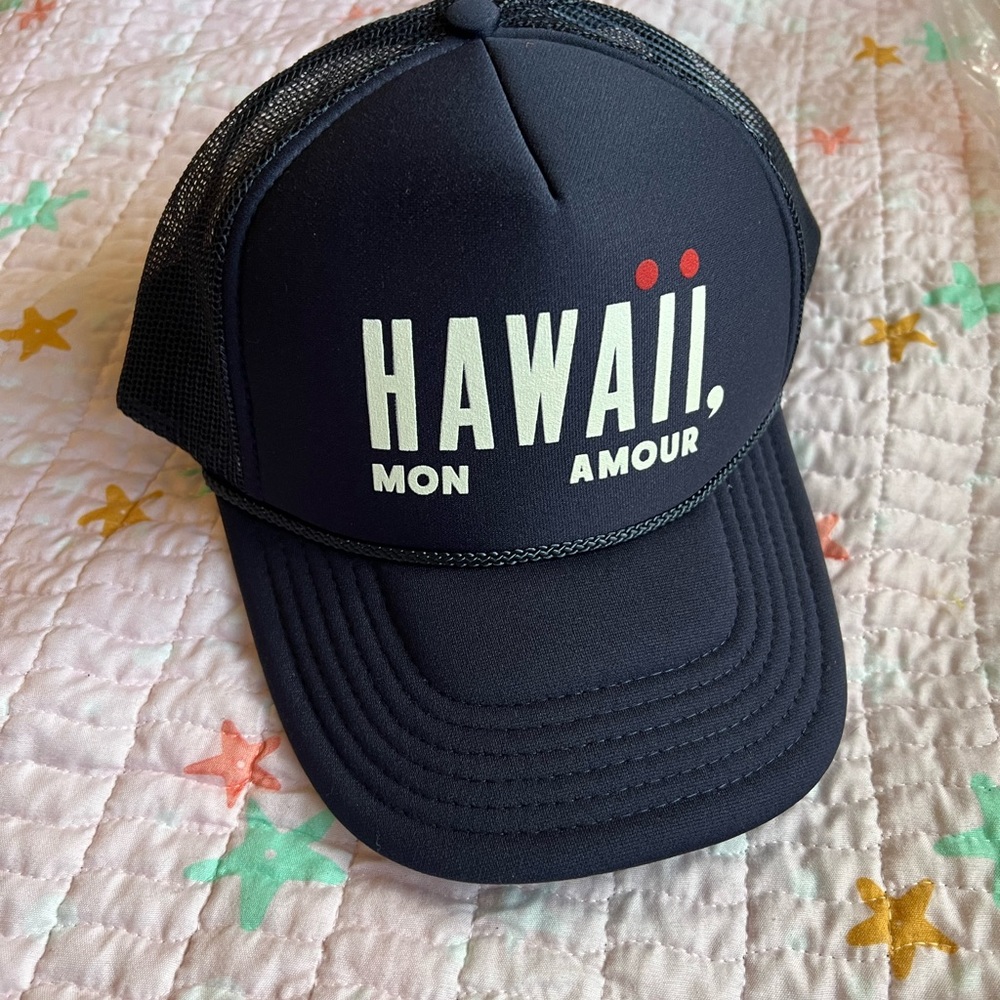 Clare V Hawaii mon amour Trucker Hat